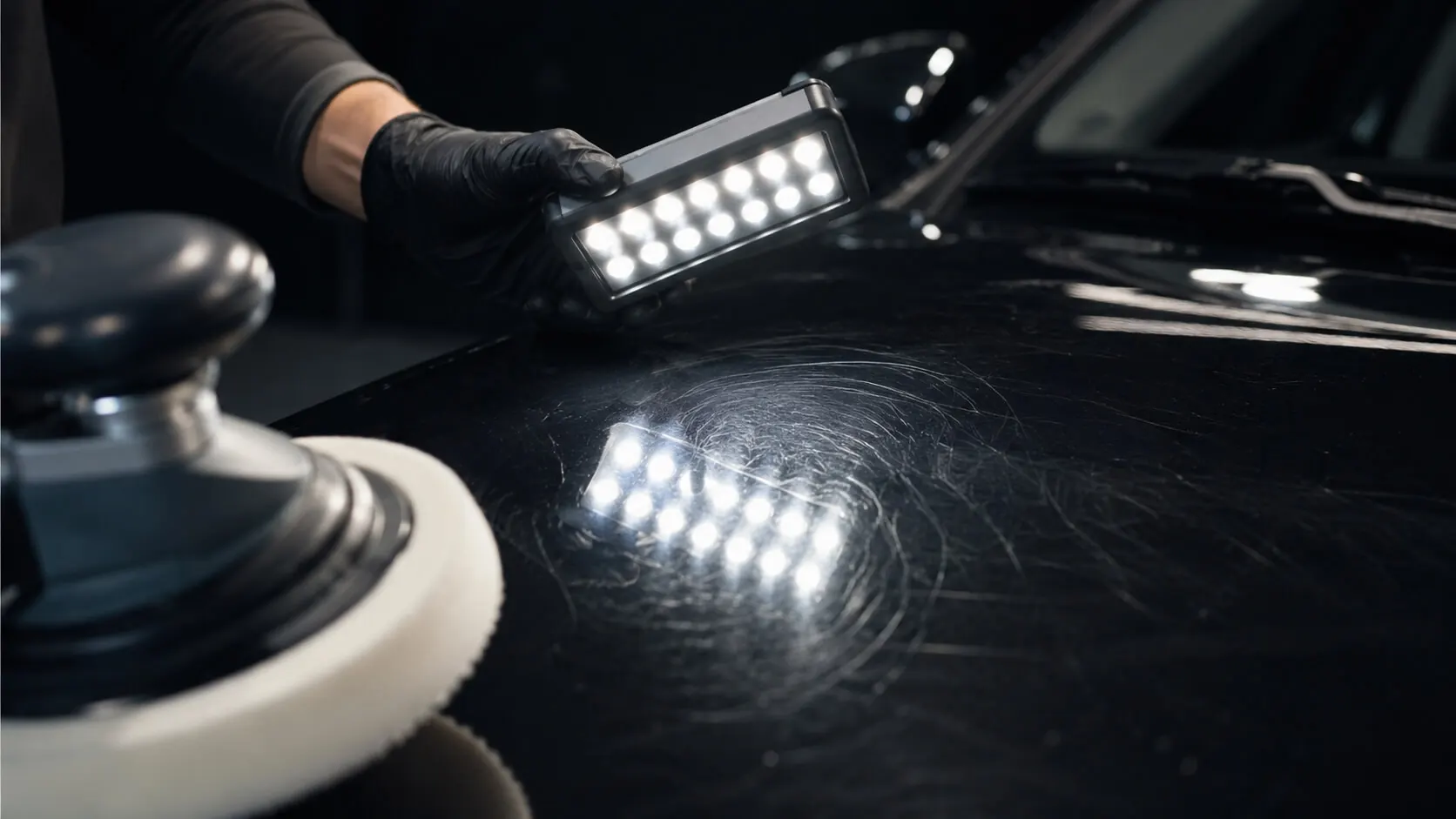 Paint prep prior to ceramic coating