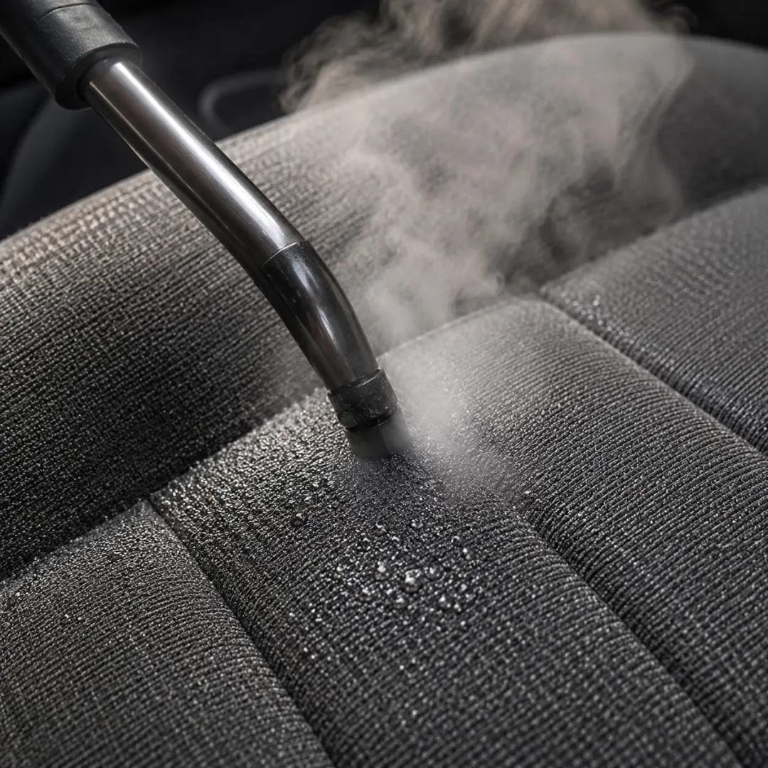Steam pass on interior surfaces