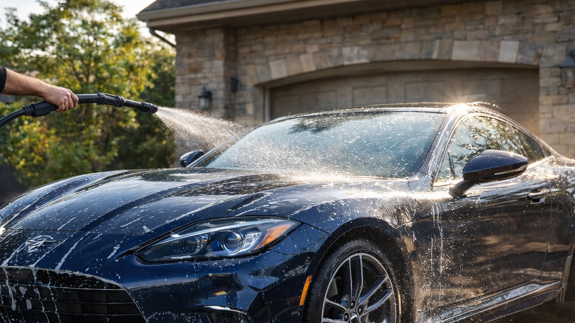 Car detailing example from Castle Rock Mobile Detailing